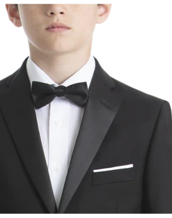 Lauren By Ralph Lauren Boys (Sizes 4-7) Suit Separates Tuxedo Jacket, Black -Elite Suit Shop MW40 3VGN 10 LAUREN BY RALPH LAUREN FORMAL ALT2