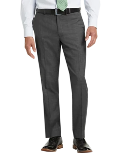 Lauren By Ralph Lauren Classic Fit Suit Separates Pants, Gray Sharkskin