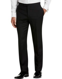 Calvin Klein Slim Fit Tuxedo Separates Slacks, Black