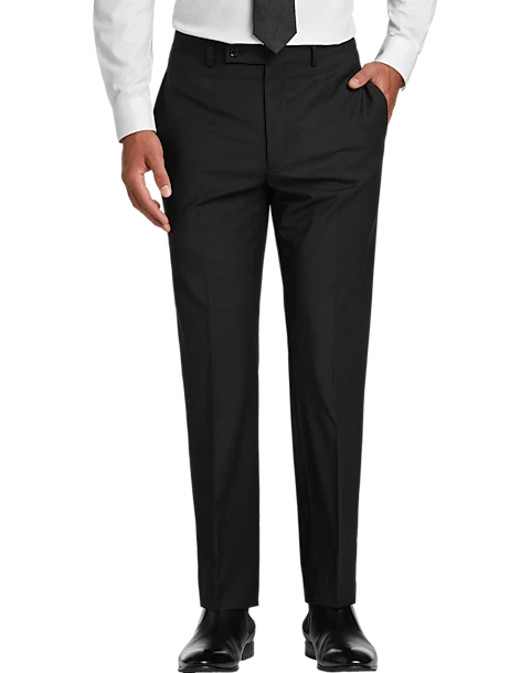 Calvin Klein X-Fit Slim Fit Suit Separates Pants, Black 1 Calvin Klein X-Fit Slim Fit Suit Separates Pants, Black
