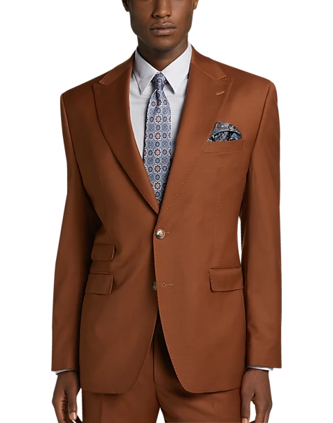 Tayion Classic Fit Suit Separates Coat, Rust 1 Tayion Classic Fit Suit Separates Coat, Rust