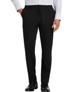 Awearness Kenneth Cole Knit Slim Fit Suit Separates Pants, Black