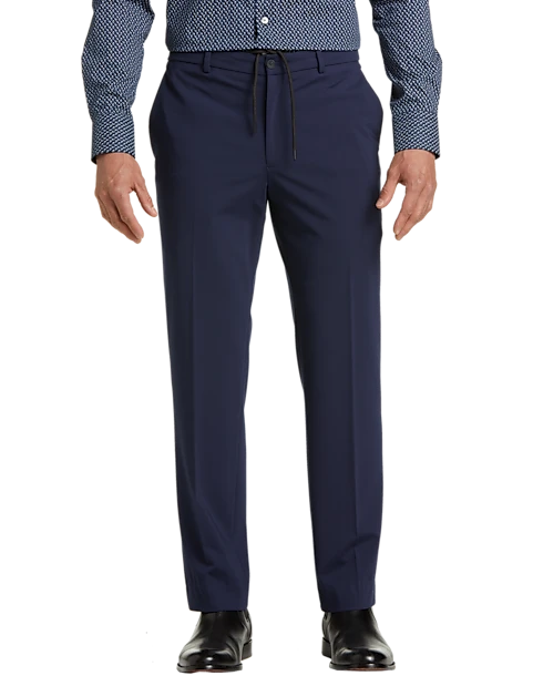 Awearness Kenneth Cole Knit Slim Fit Suit Separates Pants, Blue 1 Awearness Kenneth Cole Knit Slim Fit Suit Separates Pants, Blue