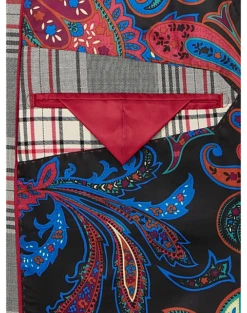 Tayion Classic Fit Suit Separates Coat, White Plaid 7 Tayion Classic Fit Suit Separates Coat, White Plaid -Elite Suit Shop MW40 3W9P 62 TAYION BLACK WHITE PLAID ALT2