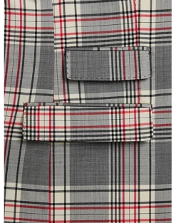 Tayion Classic Fit Suit Separates Coat, White Plaid 8 Tayion Classic Fit Suit Separates Coat, White Plaid -Elite Suit Shop MW40 3W9P 62 TAYION BLACK WHITE PLAID ALT3