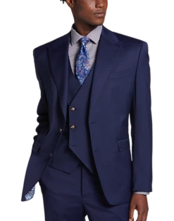 Tayion Classic Fit Suit Separates Coat. Navy -Elite Suit Shop MW40 3W9U 01 TAYION NAVY SOLID ALT5