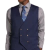 Tayion Classic Fit Suit Separates Double Breasted Vest, Navy