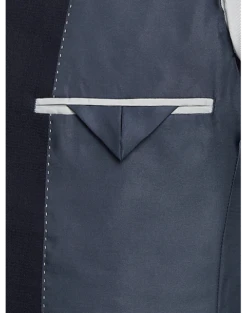 Wilke-Rodriguez Slim Fit Suit Separates, Navy Tic 6 Wilke-Rodriguez Slim Fit Suit Separates, Navy Tic -Elite Suit Shop MW40 3WET 94 WILKE RODRIGUEZ NAVY TIC ALT2 1