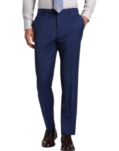 Awearness Kenneth Cole Modern Fit Suit, Blue Windowpane 7 Awearness Kenneth Cole Modern Fit Suit, Blue Windowpane -Elite Suit Shop MW40 3WG4 67 AWEARNESS KENNETH COLE BLUE WINDOWPANE ALT2