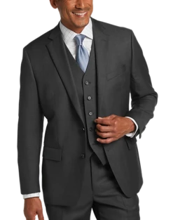 Lauren By Ralph Lauren Classic Fit Suit Separates Coat, Gray -Elite Suit Shop MW40 3WRM 04 LAUREN BY RALPH LAUREN MED GRAY ALT5