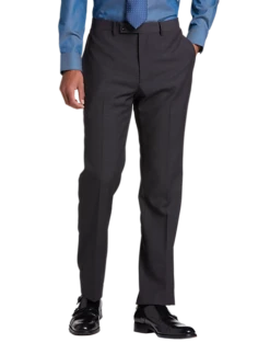 Calvin Klein Slim Fit Suit, Charcoal Check -Elite Suit Shop MW40 3WWX 97 CALVIN KLEIN CHARCOAL CHECK ALT2