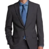 Calvin Klein Slim Fit Suit, Charcoal Check