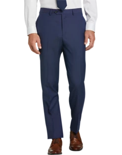 Lauren By Ralph Lauren Classic Fit Suit, Blue Tic -Elite Suit Shop MW40 3WX1 70 LAUREN BY RALPH LAUREN BLUE TIC ALT2
