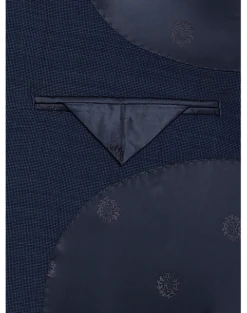 Lauren By Ralph Lauren Classic Fit Suit, Blue Tic -Elite Suit Shop MW40 3WX1 70 LAUREN BY RALPH LAUREN BLUE TIC ALT4