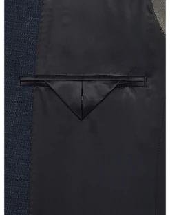 Calvin Klein X-Fit Slim Fit Suit Separates Coat, Blue Tic -Elite Suit Shop MW40 3WX7 70 CALVIN KLEIN BLUE TIC ALT3