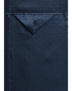 Michael Strahan Classic Fit Vested Suit, Blue Plaid -Elite Suit Shop MW40 3WY8 67 MICHAEL STRAHAN BLUE PLAID ALT4