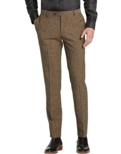 Paisley & Gray Slim Fit Suit Separates Pants, Caramel Donegal