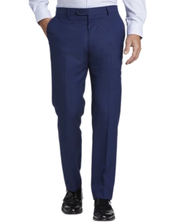 Pronto Uomo Modern Fit Suit Separate Pants, Blue