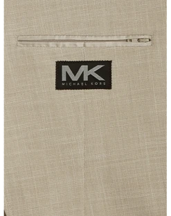 Michael Kors Modern Fit Suit Separates Coat, Tan -Elite Suit Shop MW40 3XCV 05 MICHAEL KORS TAN SOLID ALT2