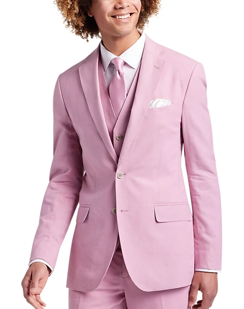 JOE Joseph Abboud Slim Fit Linen Blend Suit Separates, Light Gray 1 JOE Joseph Abboud Slim Fit Linen Blend Suit Separates, Light Gray