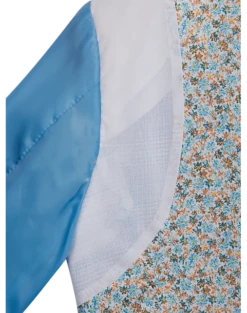 Egara Skinny Fit Suit Separates Coat, Light Blue Plaid -Elite Suit Shop MW40 3XGM 15 EGARA ORANGE LT BLUE PLAID ALT4