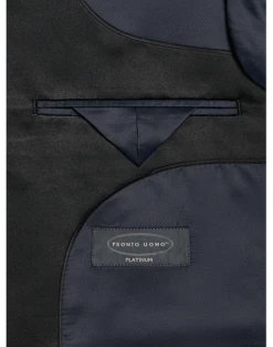 Pronto Uomo Platinum Modern Fit Notch Lapel Suit Separates Tuxedo Jacket, Navy -Elite Suit Shop MW40 3XHM 01 PRONTO UOMO PLATINUM NAVY FORMAL ALT2