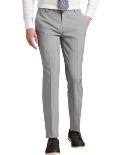 JOE Joseph Abboud Slim Fit Suit Separates Pants, Navy Seersucker