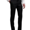 Joseph Abboud Black Label Modern Fit Suit Separates Tuxedo Pants, Black