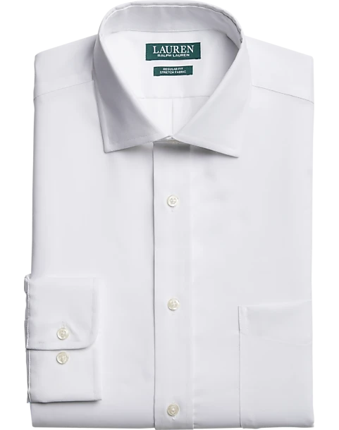 Lauren By Ralph Lauren UltraFlex Regular Fit Non-Iron Dress Shirt, Blue 1 Lauren By Ralph Lauren UltraFlex Regular Fit Non-Iron Dress Shirt, Blue