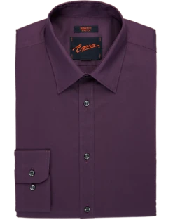 Egara Skinny Fit Dress Shirt, Plum
