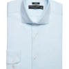 Pronto Uomo Classic Fit Spread Collar Dress Shirt, Blue Check