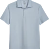 Awearness Kenneth Cole Modern Fit Pique Polo, Light Blue
