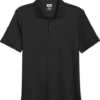 Joseph Abboud Modern Fit Luxe Cotton Polo, Black