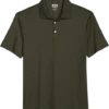 Joseph Abboud Modern Fit Luxe Cotton Polo, Olive Green