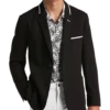 Paisley & Gray Slim Fit Knit Blazer, Black