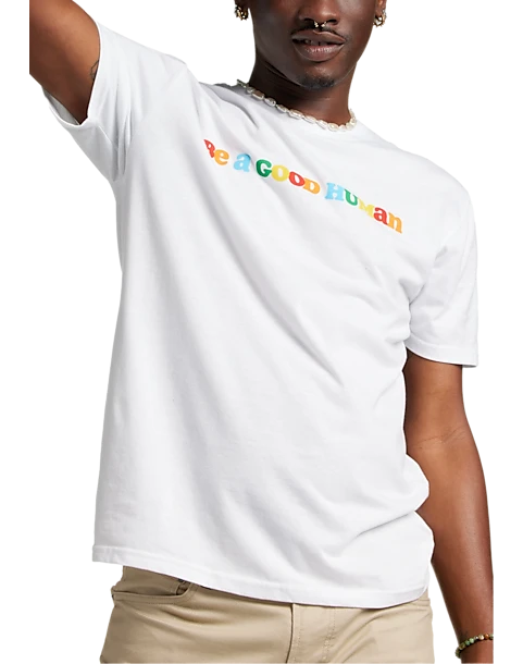 The Phluid Project Classic Fit Be A Good Human Graphic Crew, Royal Blue 2 The Phluid Project Classic Fit Be A Good Human Graphic Crew, Royal Blue - Image 2