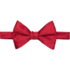 Calvin Klein Red Textured Stripe Bow Tie