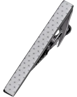 Pronto Uomo Tie Bar, Silver Stars