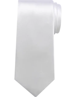 Pronto Uomo White Narrow Tie