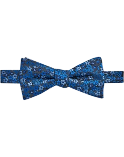 Egara Pre-Tied Bow Tie, White Floral