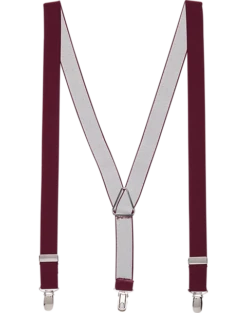 Egara Boys Burgundy Suspenders