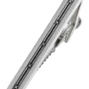 Joseph Abboud Silver & Black Tie Bar