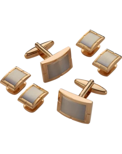 Pronto Uomo Cufflinks & Studs Set, Gold & Silver