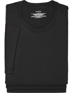 Calvin Klein Crew Neck T-Shirt, 3-Pack, Black
