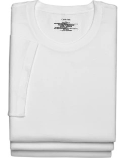 Calvin Klein Crew Neck T-Shirt, 3-Pack, White