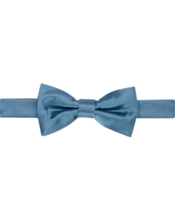 Egara Pre-Tied Formal Bow Tie, Soft Chambray