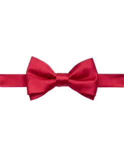 Egara Pre-Tied Formal Bow Tie, Red