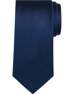 Pronto Uomo Narrow Tie, Navy