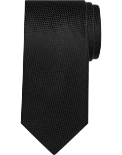 Pronto Uomo Narrow Tie, Black