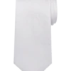 Pronto Uomo Narrow Silk & Linen Tie, White
